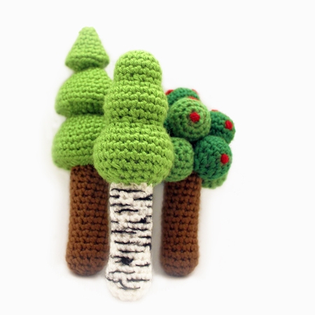 Crochet Trees 