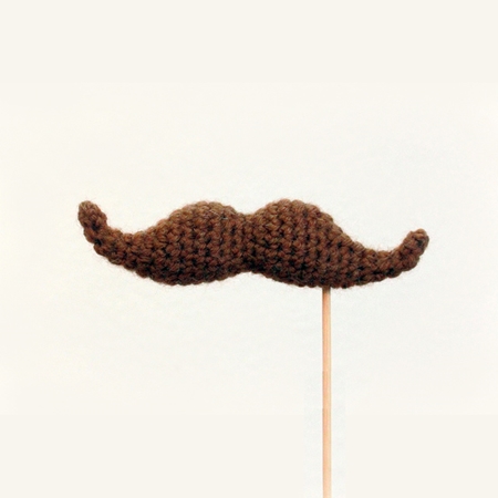 Crochet Mustache 
