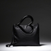 Black Leather Purse - 