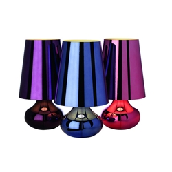 Colorful Metallic Lamps 